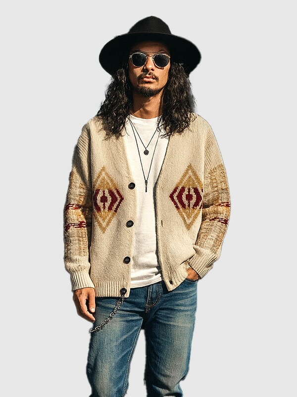 PENDLETON ペンドルトン カーディガン ウール 100% ハーディング柄 Harding 5575-2001