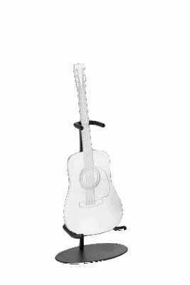 日本製 Japan アコースティックギター スプーン スタンドセット シルバー 405459 [xまとめ買い12]