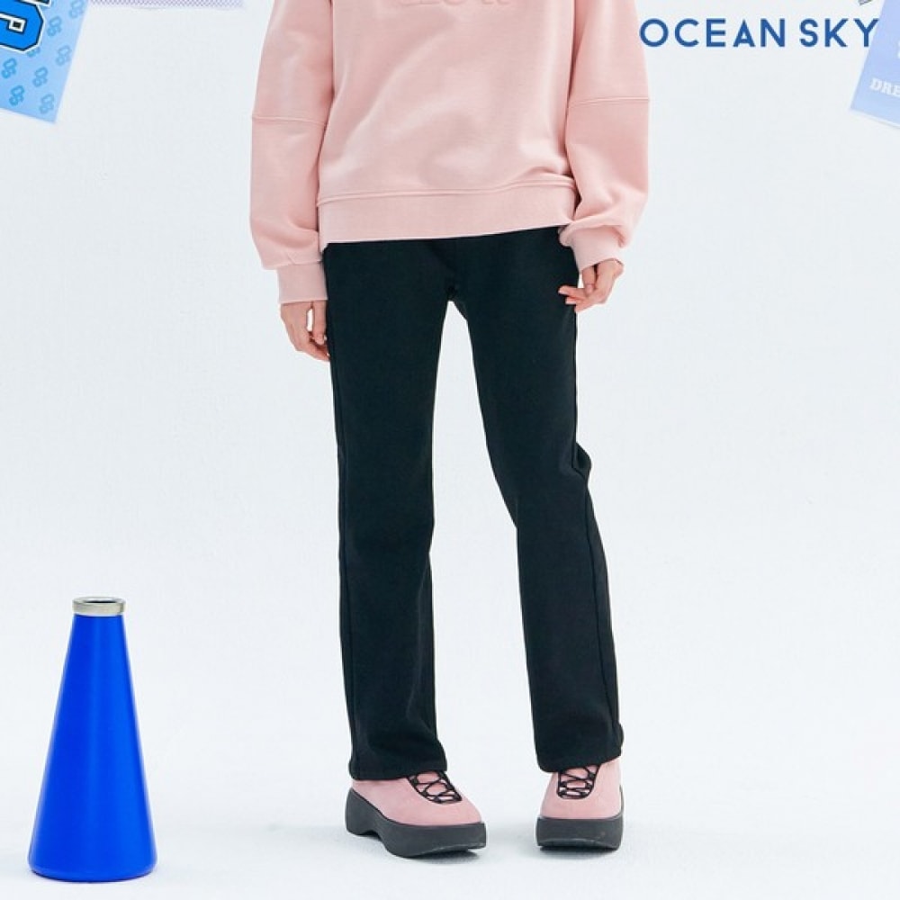 オーシンスカイ 女の子ファー付きボンディングブーツカットデニムパンツ CFJG2362D03