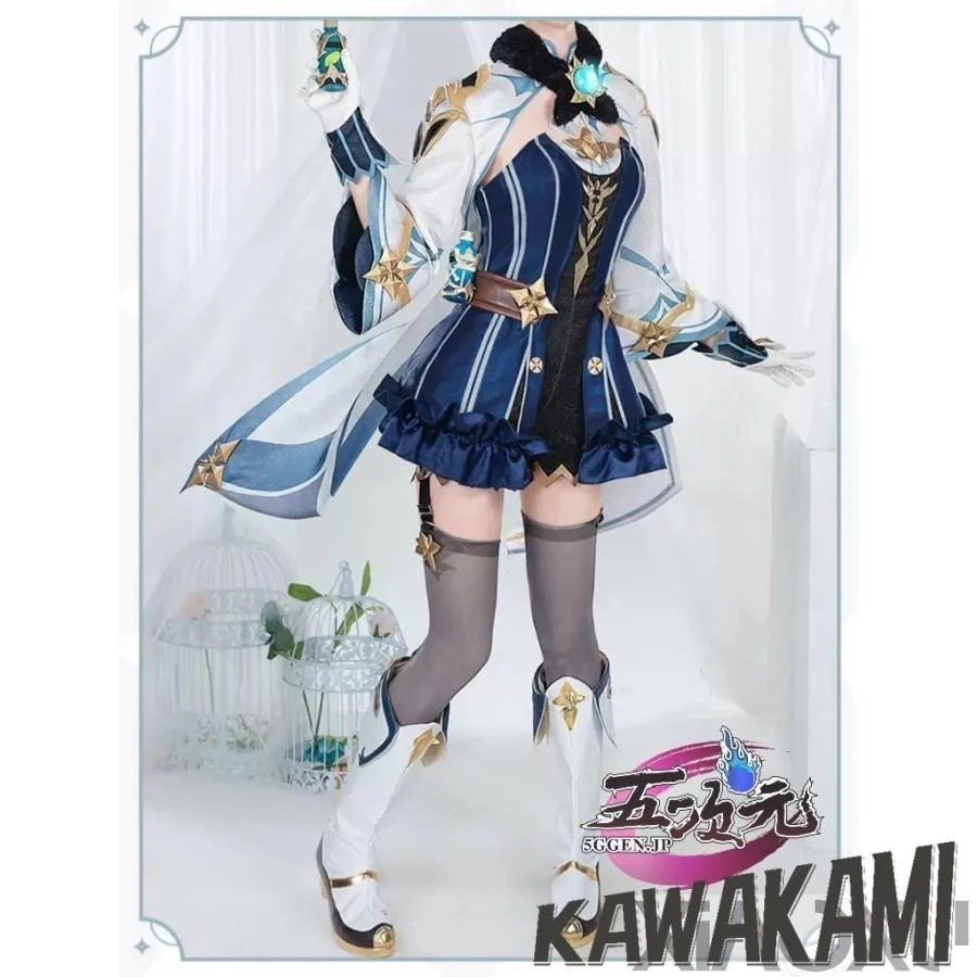 【一部分3日内出荷】　原神　コスプレ　スクロース　衣装セット　 いしょう ウィッグ　靴　1202