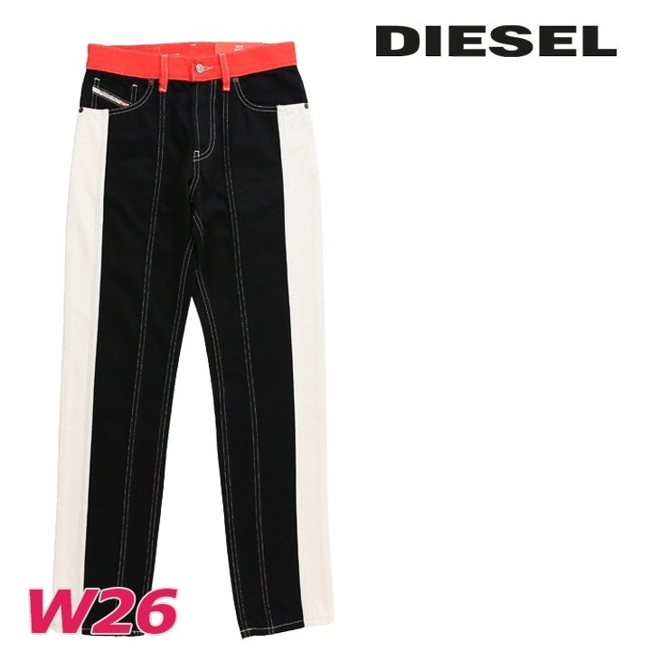 ジーンズ デニム パンツ メンズ 1995-FS2 カラーブロック スリムストレート die-m-p-f4-76d