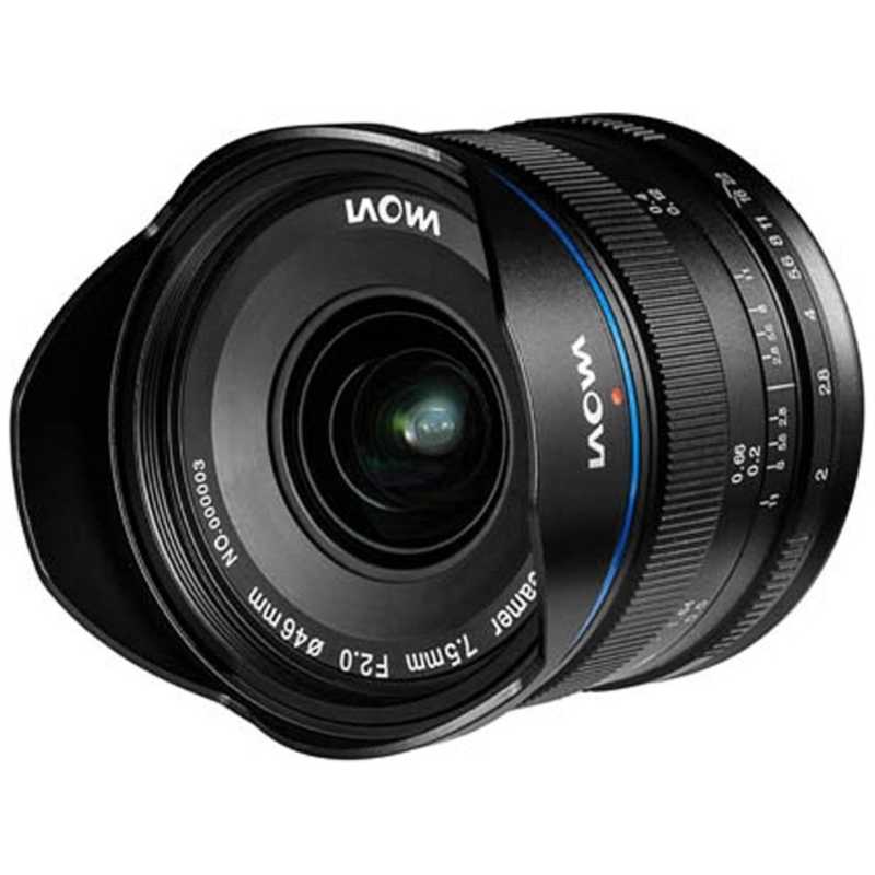 LAOWA　カメラレンズ (マイクロフォーサーズ用) 　7.5mm F2