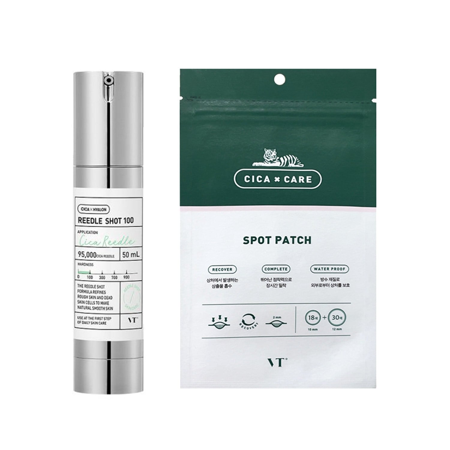 リドルショット100 50ml +シカスポットパッチ48枚入りセット