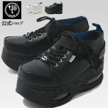 【公式SHOP特典キズ補修液付】 ヨースケ 厚底スニーカー メンズ 歩きやすい 8cm厚底ソール