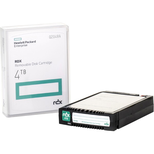 Q2048A RDX 4TB リムーバブルディスクバックアップカートリッジ