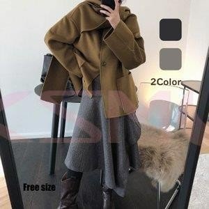 スカート ロング レディース 秋 冬 プリーツスカート ニットスカート ボトムス aライン 体型カバー おしゃれ 上品 秋コーデ 20代 30代 40代