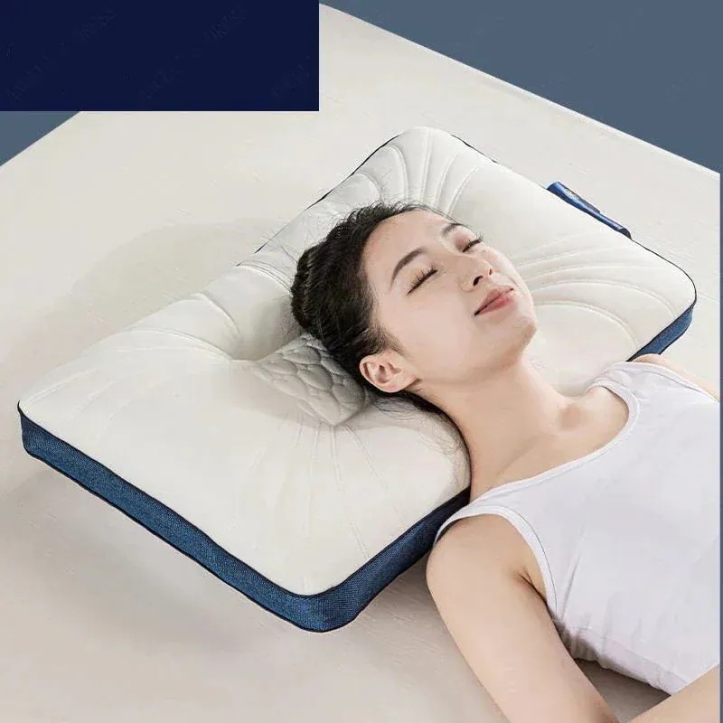 家庭用 防臭通気性枕カバ2枚セットー-66 肩こりストレートネック 低め軽い睡眠枕 快眠枕