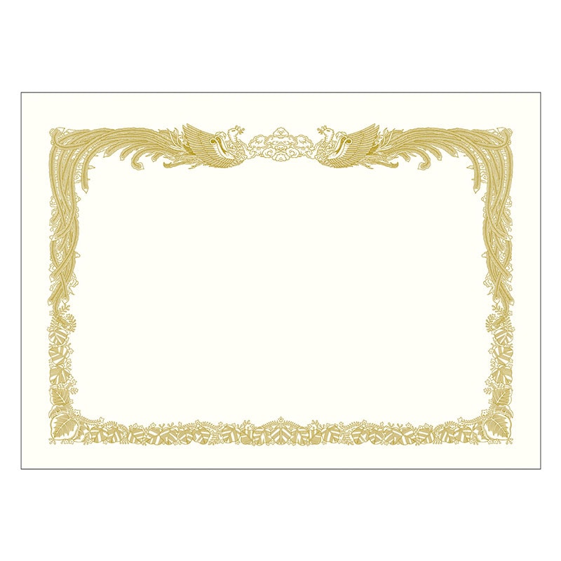 （まとめ買い）ササガワ 賞状用紙 ケント紙 B4判 縦書き用 100枚入 10-5037 [x3]