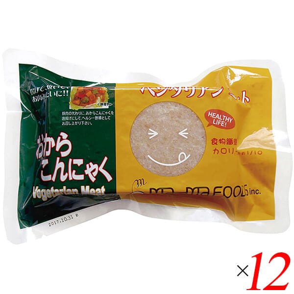 おからこんにゃく（ベジタリアンミート）340g 12個セット マーマフーズ 5,955円