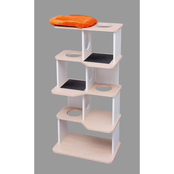 P-ICL-L インテリアキャットランド オフホワイト/フレンチオーク メーカー直送