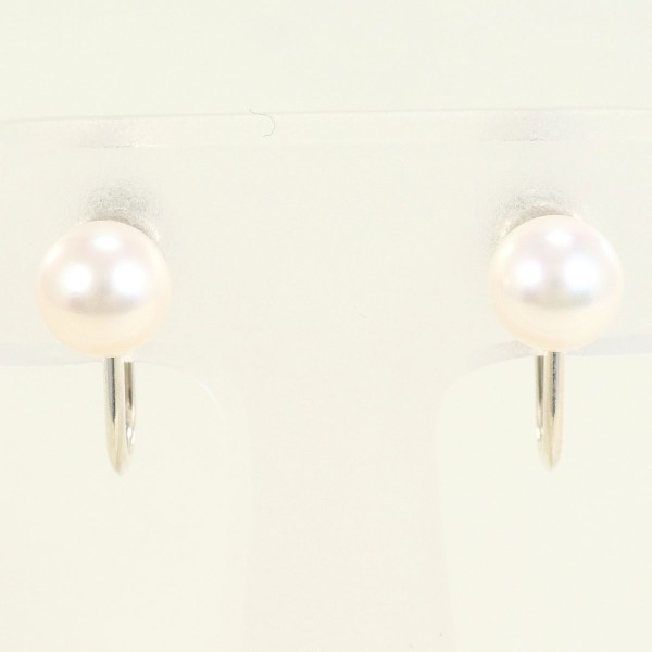 ミキモト シルバー イヤリング パール(真珠) 総重量約2.0g ジュエリー 中古