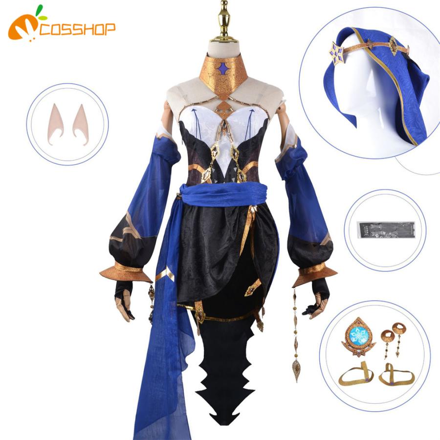 【即納】原神 Genshin げんしん レイラ Layla コスプレ 衣装 演出服 変装 cosplay 仮装 二次会 イベント パーティー