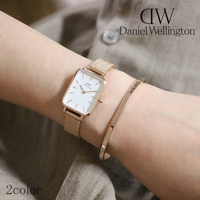 Daniel Wellington 腕時計+ブレスレット セット quadro | www