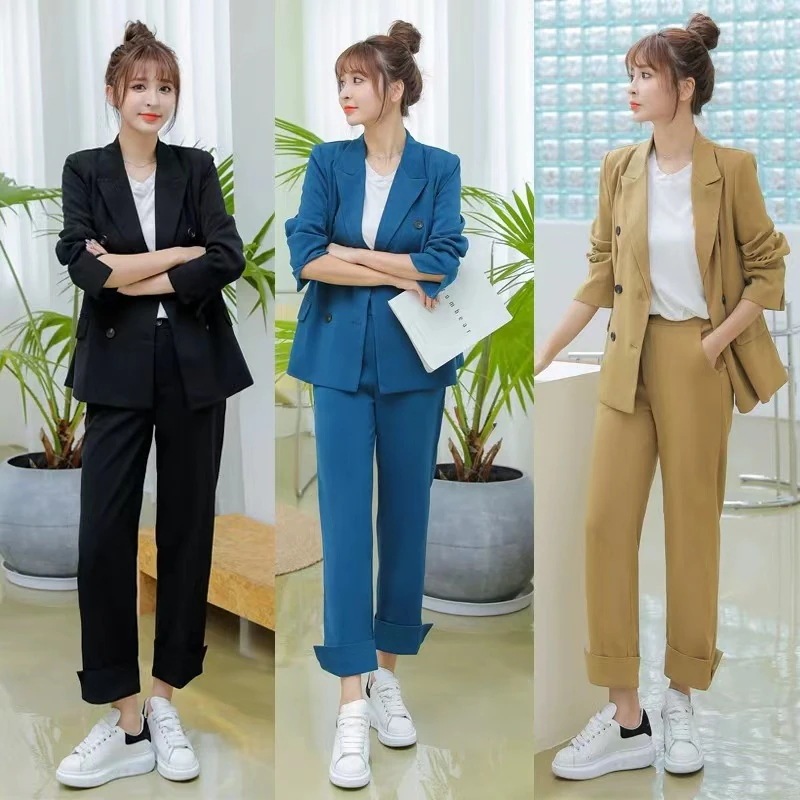 2点セット パンツスーツ レディース 結婚式 長袖 フォーマル スーツ 大きいサイズ OL入園式