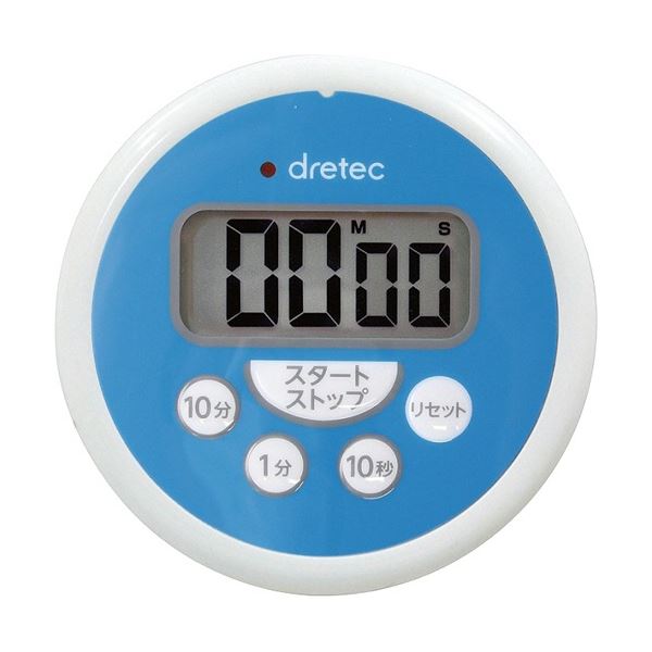 （まとめ）洗えるタイマー ブルー T-533BLHA 1個 [x3セット]