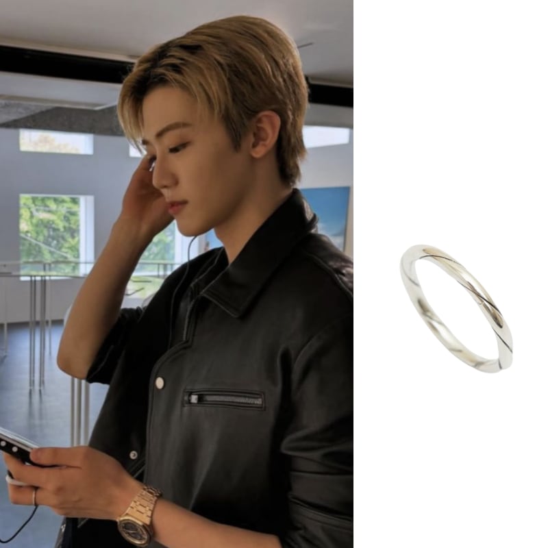 ［NCT ジェミン着用指輪］R608シルバーリング