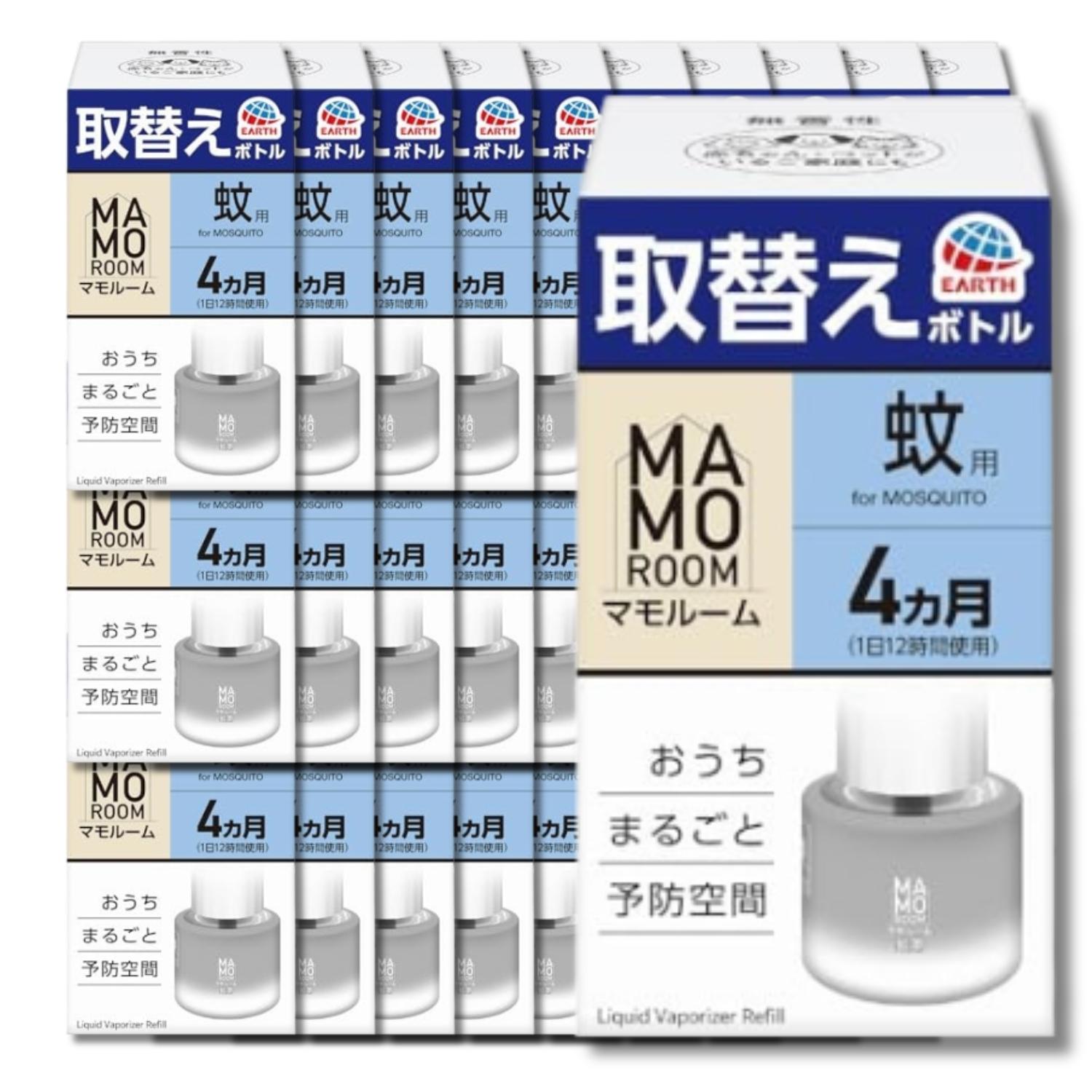 30個セット アース マモルーム 蚊用 取替えボトル 詰め替え 蚊とり 4ヵ月用