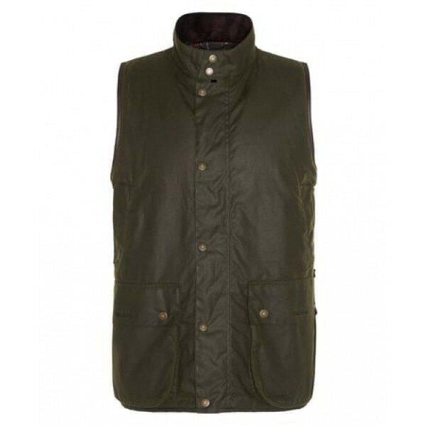 [名品] BARBOUR X BARACUTA ワックスベスト バラクータ MWX2329 OL99