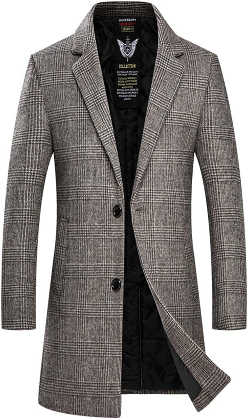 コート メンズ チェスターコート ハーフ丈 ジャケット チェック柄 レトロ 冬服 ビジネス 中綿入り 厚手 メルトンコート 無地 着心地良い 暖かい 防寒 紳士 スリムコート カジュアル