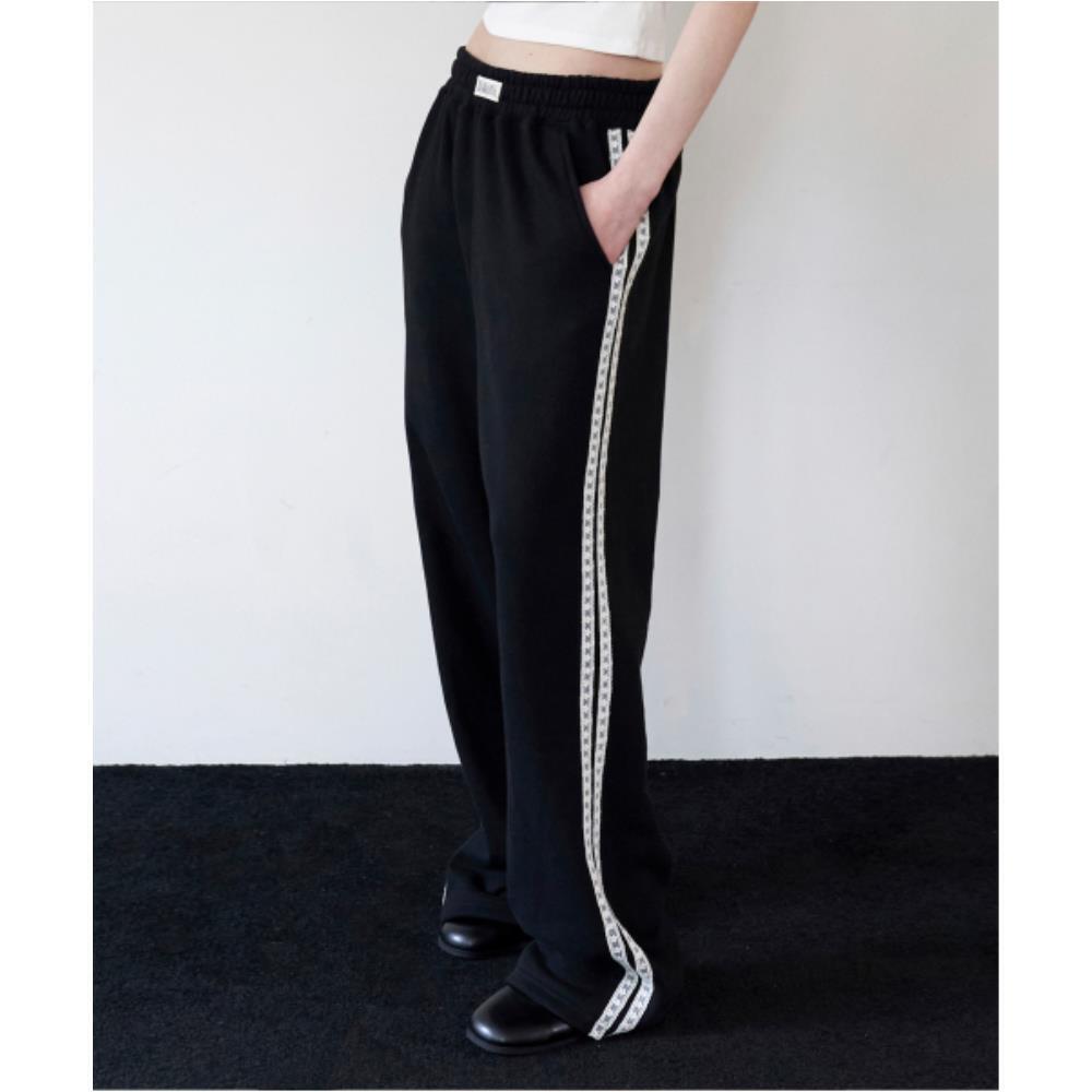 ROCKCAKE Lace Line 2way Jogger Black RC24PT06000BK