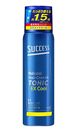 他サイト： 【大容量】サクセス薬用育毛トニック エクストラクール 無香料 280g [医薬部外品]　髪の成長期を保ち抜けにくい強い髪を育むの商品画像