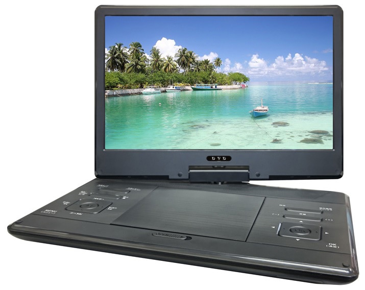 ヒロコーポレーション HAK-14 14型 ポータブルDVDプレーヤー HAK14