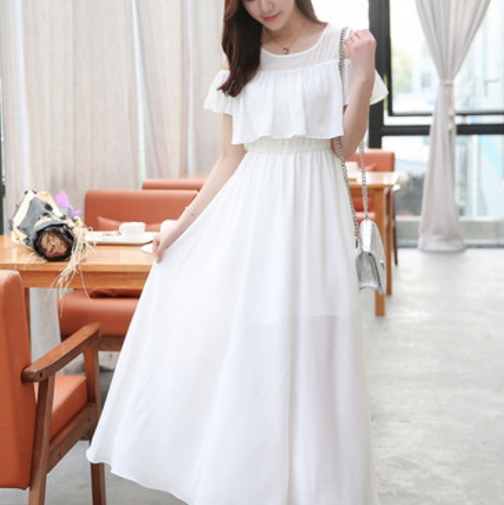 ワンピース デート ミモレ ミモレ丈 袖あり かわいい 大人可愛い きれいめ シンプル カジュアル 大人 上品 おしゃれ お洒落 主役級 存在感 夏 10代 20代 30代 レディース 女性用 OL