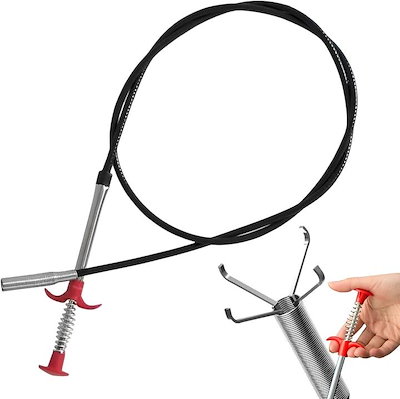 他サイト： パイプクリーナー ワイヤー 詰まり 掃除 掴む 拾う マジックハンド ロング 3mの商品画像