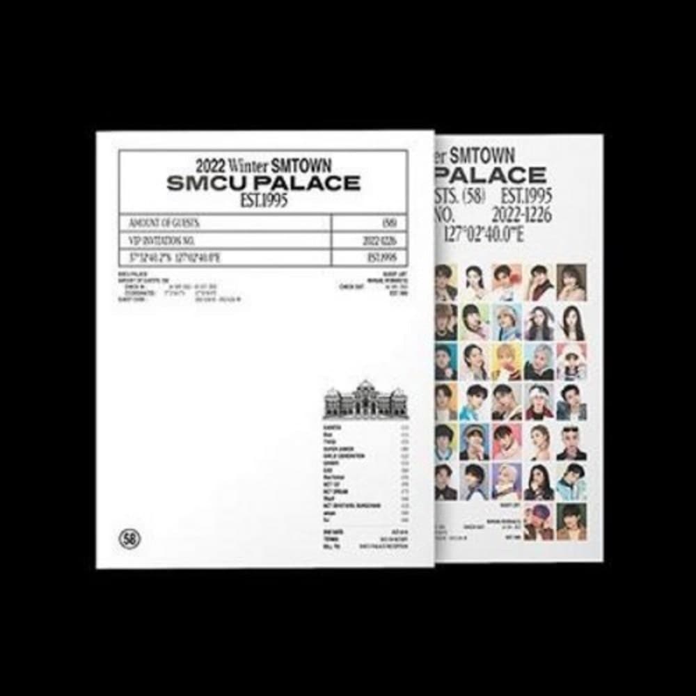 (未開封新品) [smtown] 2022 winter sm-town smcu portrait photobook ver.