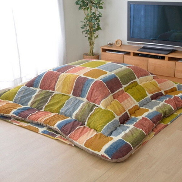 1160720300201 ムーブ 掛敷セット こたつ布団 正方形 おしゃれ 掛け敷きセット マルチ 約205×245cm メーカー直送 7,939円