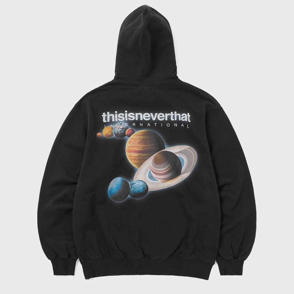 ディス・イズ・ネヴァー・ザット・ソーラー・システム・パーカー・ブラック