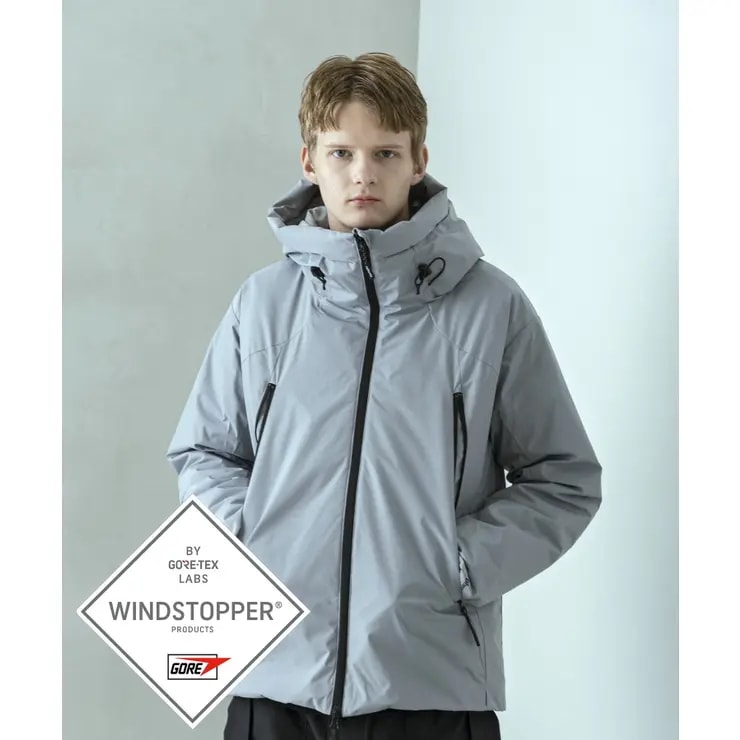 +phenix プラスフェニックス ダウンジャケット ウィンドストッパー WINDSTOPPER(R) プロダクト by GORE TEX LABS メンズ おしゃれ かっこいい ブランド アウトドア