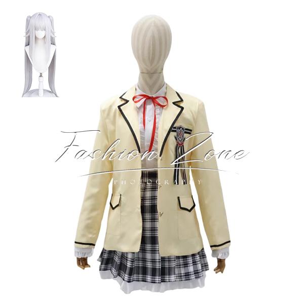 激安販売!美少女万華鏡 風 篝ノ霧枝 コスプレ衣装 ウィッグ cosplay ハロウィン 演出服 変装
