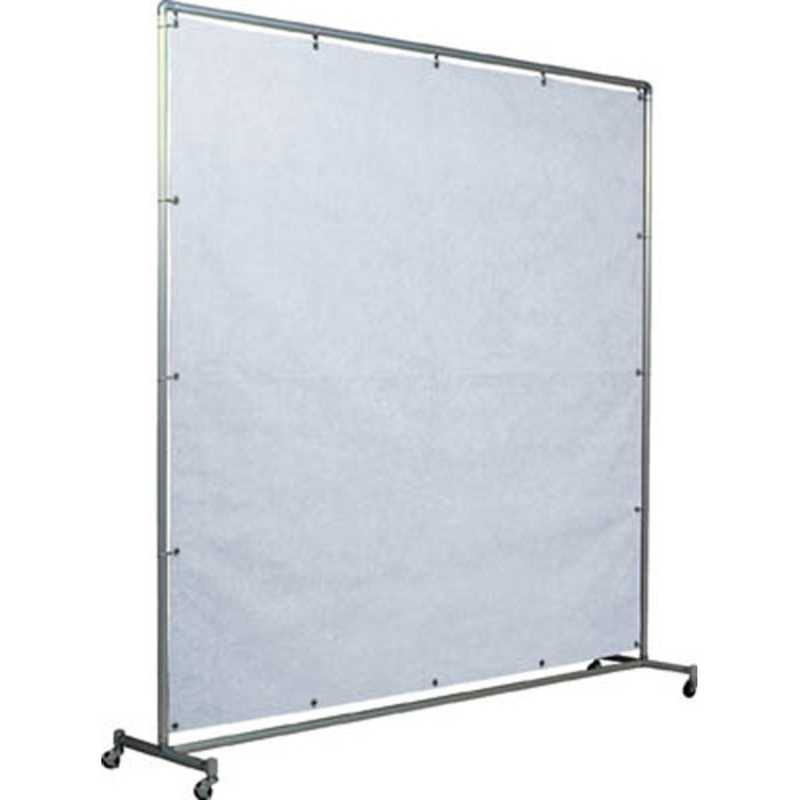 吉野　火花用衝立アルミパイプ 2×2 単体キャスター　YS22SCA