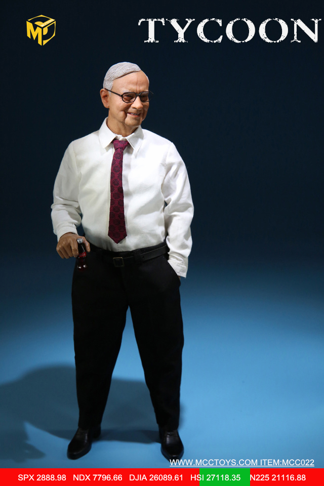 SALE!新品未開封MCCTOYS 1/6 TYCOON 大物実業家 フィギュア ホットトイズ VERYCOOL ウォーレン バフェット MCC022 TOYS