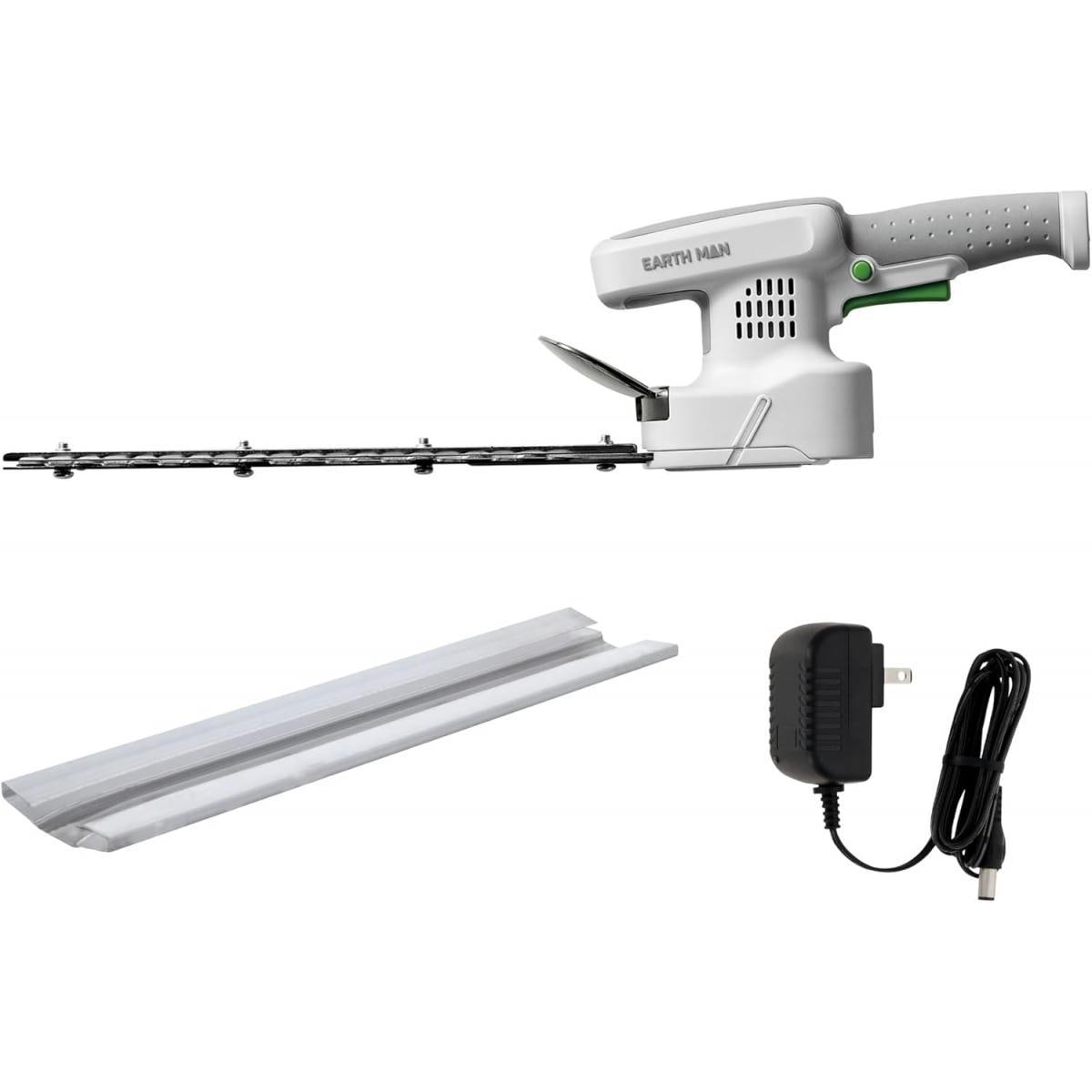 高儀 Takagi EARTH MAN GHT-108LiA 10.8V充電式コンパクト軽量ヘッジトリマー 250mm 両刃駆動ブレード 生垣 庭木 内蔵バッテリー