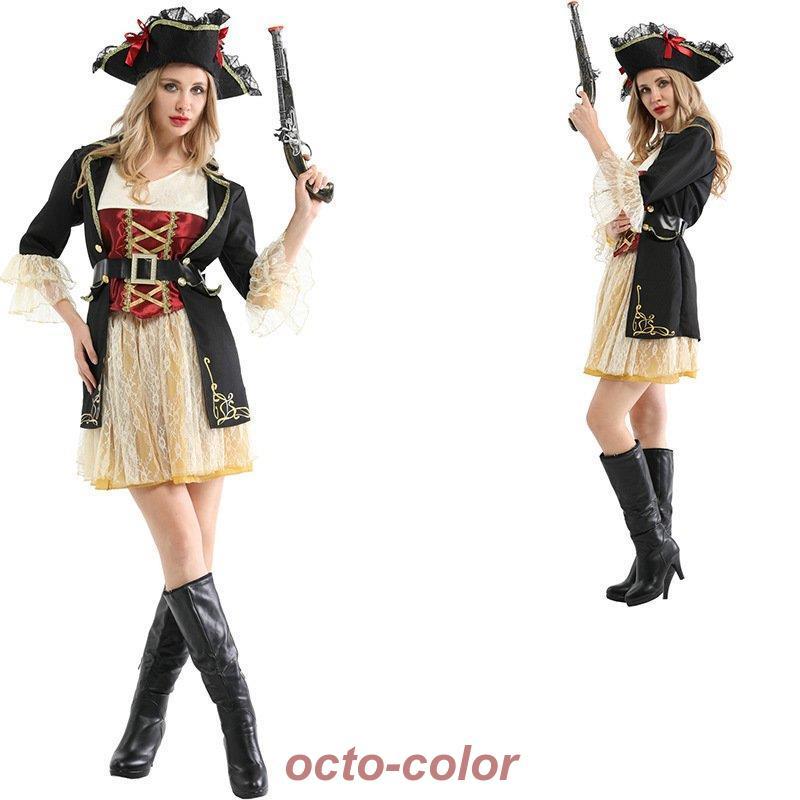 ハロウィン コスハロウィン 海賊 パイレーツ コスチューム 仮装 衣装 コスプレ 魔女 レディース 女海賊 オブカリビアン ハロウィーン 衣装クリスマス