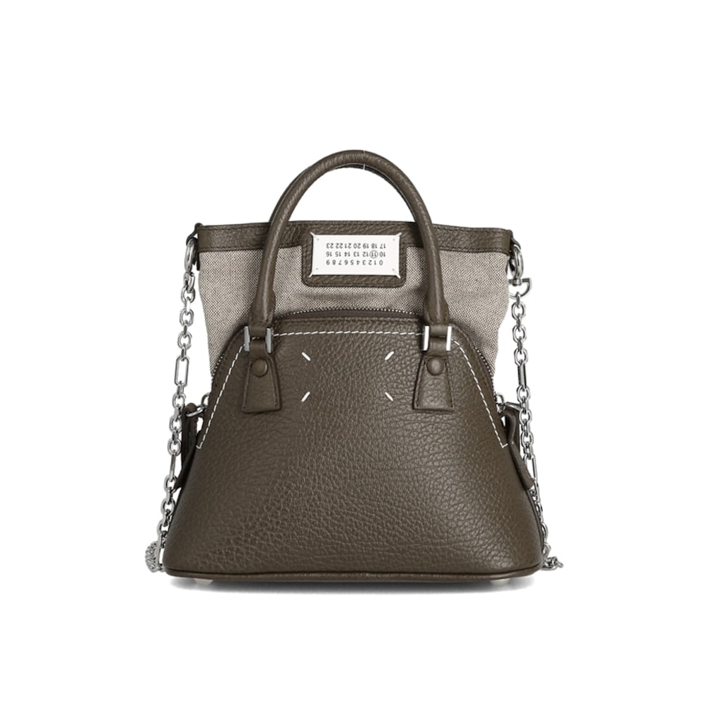 メゾンマルジェラ [メゾンマルジェラ] 5AC マイクロ S56WG0081 P4455 T2147 メゾンマルジェラトートバッグクロスボディバッグ PVJS56WG0081P4455T21400