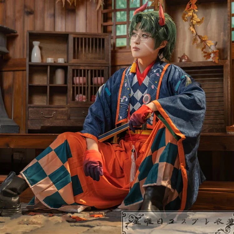 【期間限定】ES あんさんぶるスターズ 丑参り（前編） 蓮巳敬人 真白友也 朔間零 鬼龍紅郎 コスプレ衣装 コスチューム ハロウィン 装服 仮装品質良い 店舗お勧め