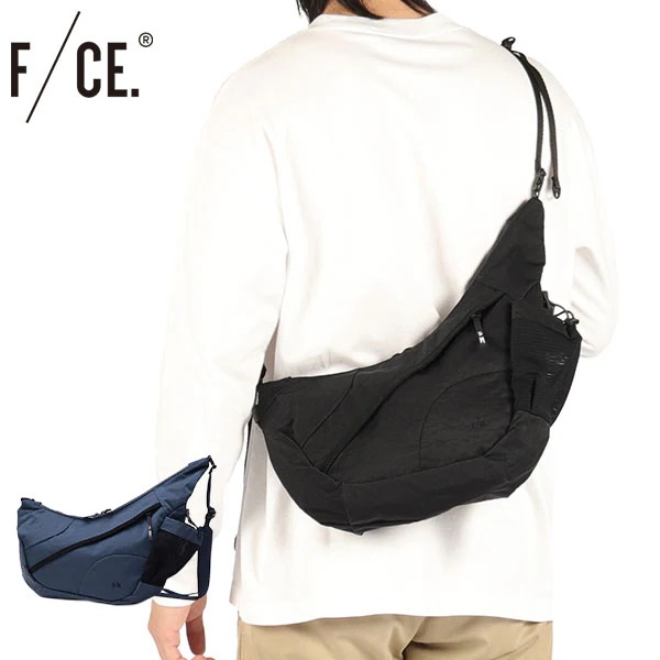 ショルダーバッグ メンズ レディース 斜めがけバッグ ナイロン 小さめ ショルダー A5 10L TEXTURED TWILL HORN MINI SHOULDER BAG FTT36261B0001
