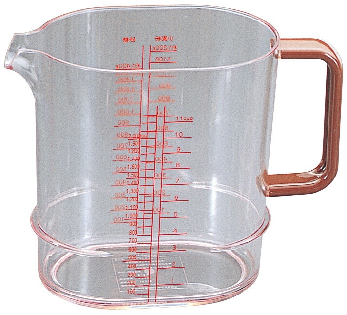 （まとめ買い）ポリカメジャーカップ 計量カップ PM-5 2000cc [x3] 6,790円