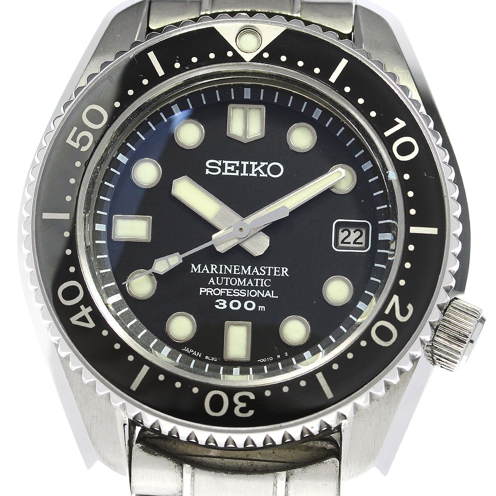 セイコー SEIKO SBDX001/8L35-0010 プロスペックス マリーンマスター デイト 自動巻き メンズ 箱・保証書付き_807547【中古】