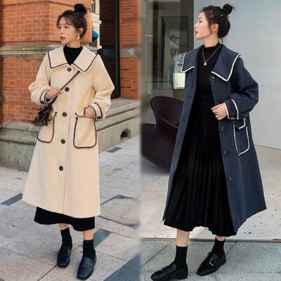 チェスターコート ステンカラーコート レディース 秋 冬 ロングコート きれいめ カジュアル アウターロングコート おしゃれ