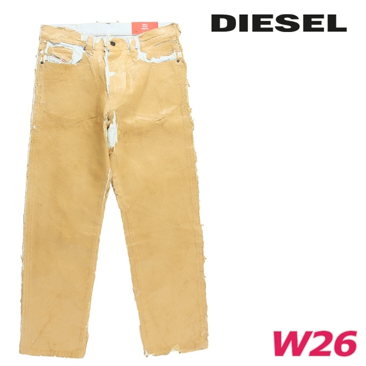 ジーンズ デニム パンツ メンズ 2010-FS1 コーティングダメージピールオフ加工 ルーズフィット die-m-p-f8-4kp