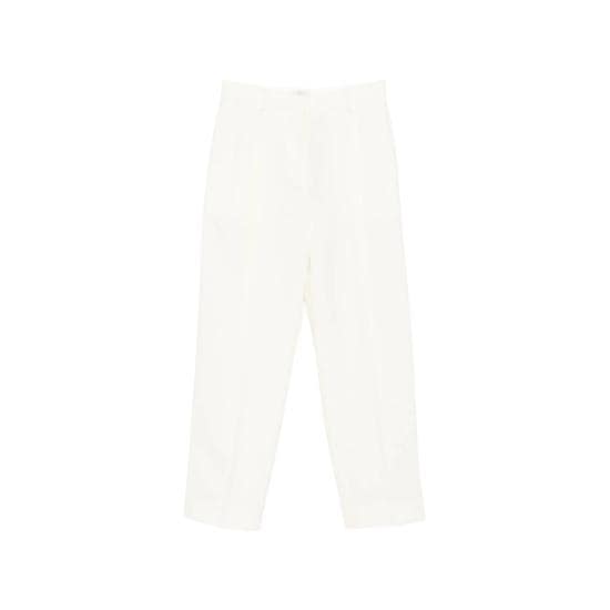 TOTEME Women Trousers 261 WRB0340 FB0576 059 OFFWH WHITE