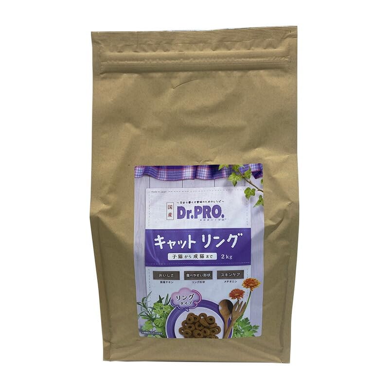 ニチドウ Dr.PRO. キャットリング 2kg 猫用フード