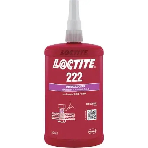 【メーカー直送品】ロックタイト ネジロック剤 222 250ml 222-250