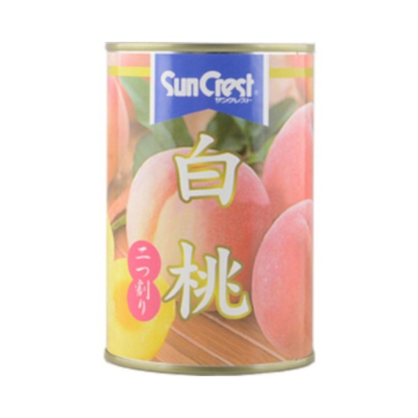 双日食料 サンクレスト 白桃 425g x24 メーカー直送