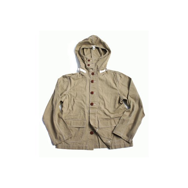 米軍 NAVY GUN CREWパーカー カーキ 40（ L） [ レプリカ ]