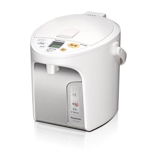 パナソニック NC-HU224-W マイコンジャー沸騰ポット　2.2L　ホワイト NCHU224W